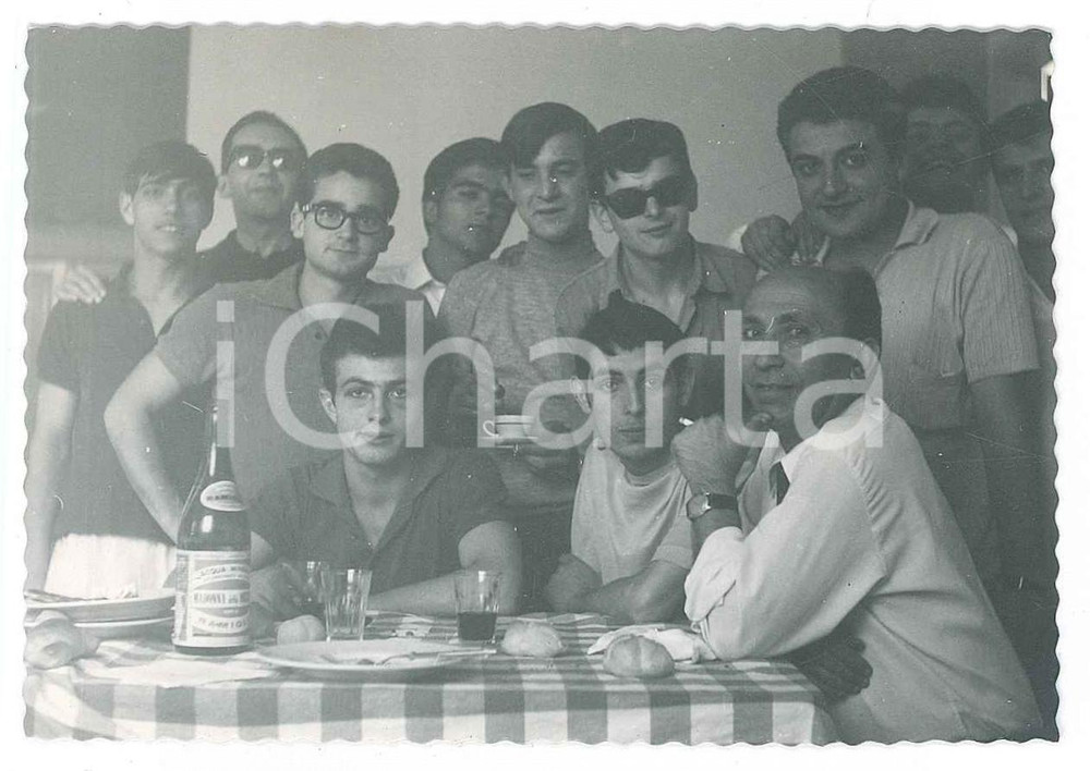 Fotografia d epoca originale 1965 MILANO Associazione Nazionale Cesare Beccaria  Pranzo ospiti 2 Foto 1