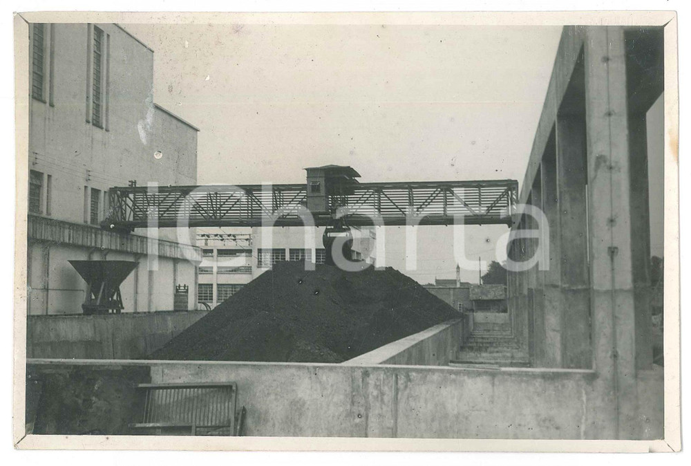 Fotografia d epoca originale 1940 ca MILANO BOVISA Ditta CERETTI E TANFANI  Cantiere 4 Foto 18x13 cm 1