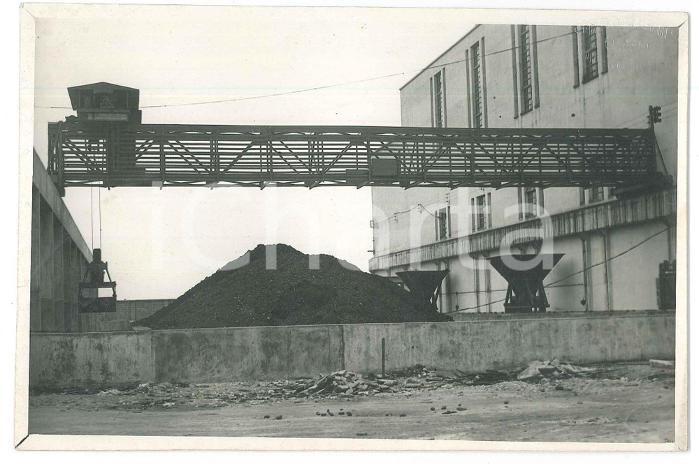 Fotografia d epoca originale 1940 ca MILANO BOVISA Ditta CERETTI E TANFANI  Cantiere 3 Foto 18x13 cm 1