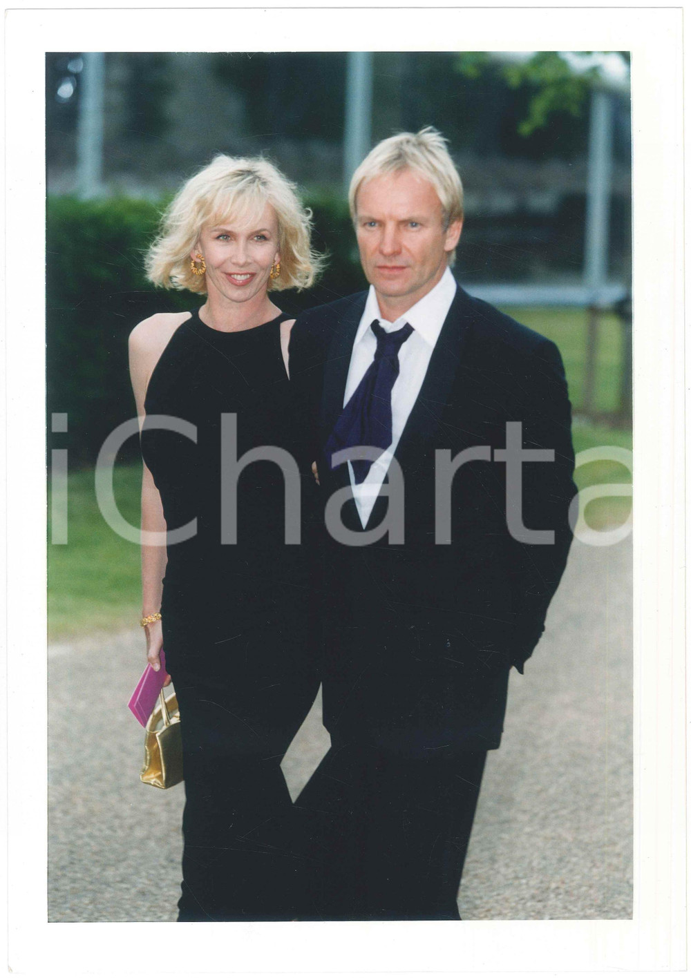 Fotografia d epoca originale 2000 LONDON  STING Trudi STYLER at 30th anniversary SERPENTINE GALLERY Photo 1