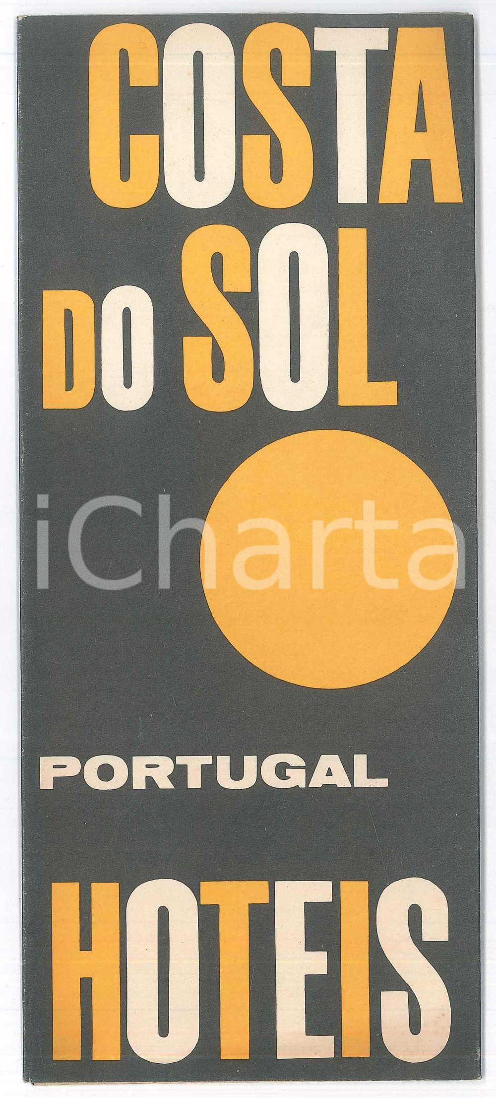 Materiale pubblicitario d’epoca 1955 ca PORTUGAL  COSTA DO SOL Hotels CASINO ESTORIL Hotel Cibra  Brochure 1