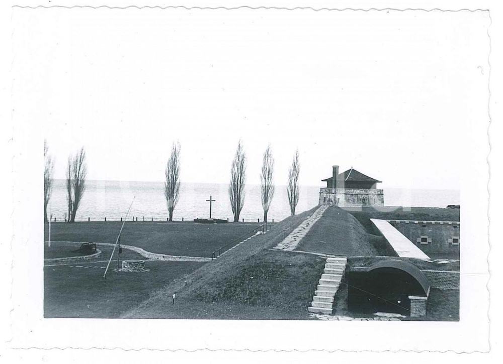 Fotografia d epoca originale 1953 OSWEGO NY FORT ONTARIO  Veduta 2 Foto 13x9 cm 1