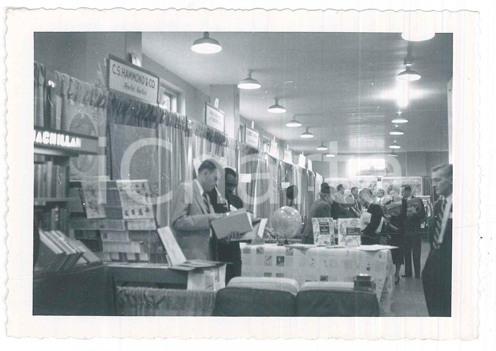 Fotografia d epoca originale 1953 BUFFALO NY Thanksgiving Day   Hotel BUFFALO  Mostra di libri Foto 13x9 1