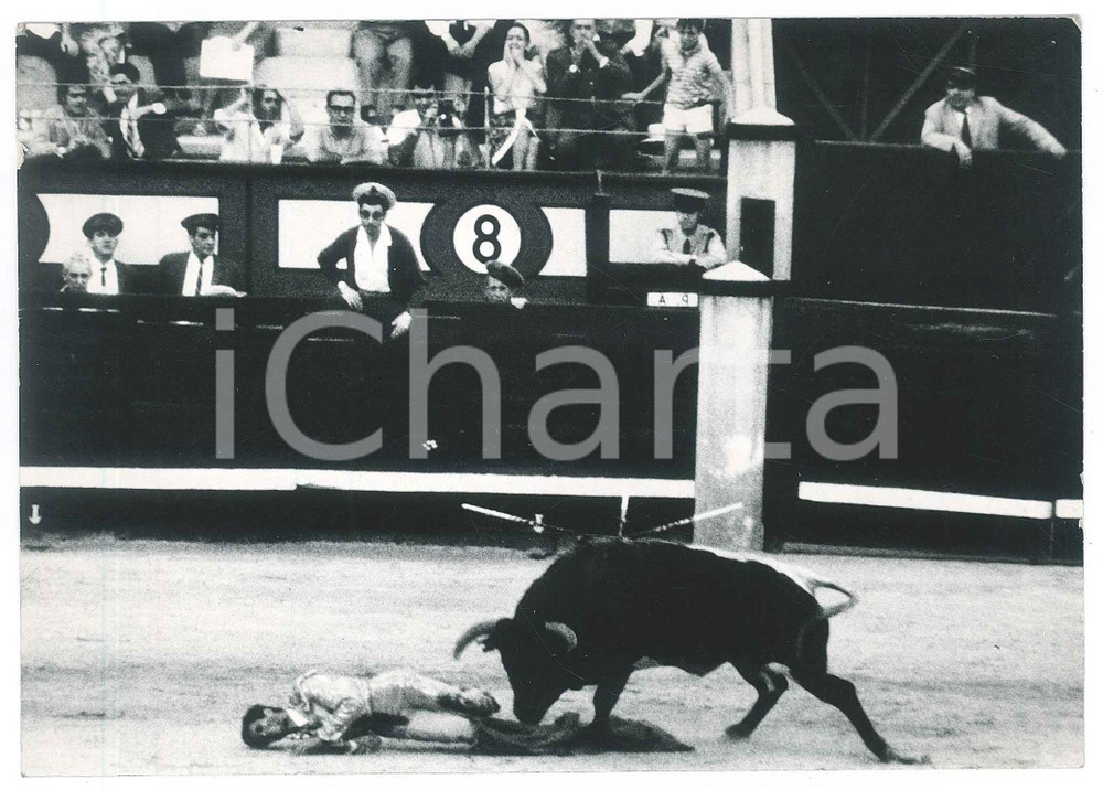 1970 ca ESPAÑA - Corrida - Incidente torero Sebastián Martin "Chanito" Foto (3)