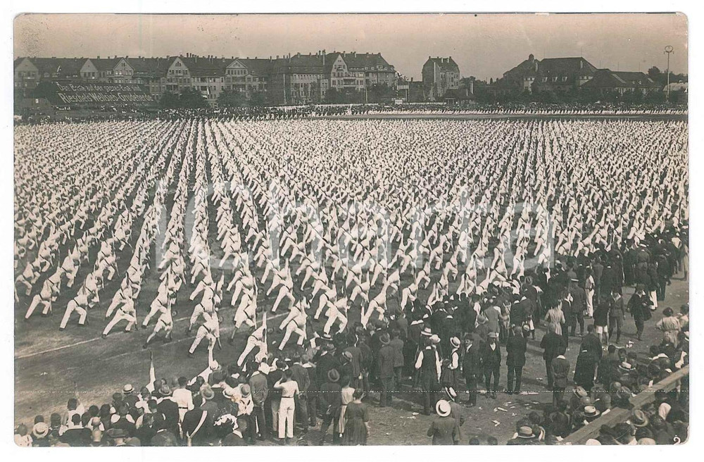 Cartolina originale da collezione Juli 1922 LEIPZIG D Deutsches ArbeiterTurn und Sportfest  Postcard 1
