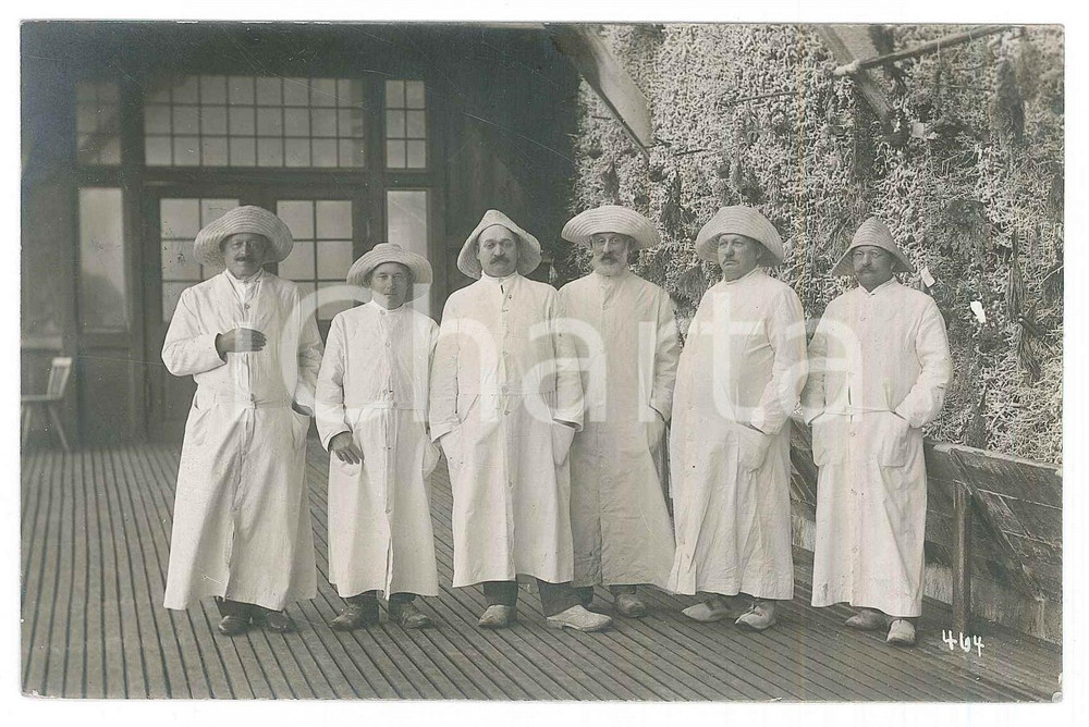 Fotografia d epoca originale 1912 BAD SALZUNGEN  Terme  Cure con il sale  Ospiti Foto 14x9 cm 2 1