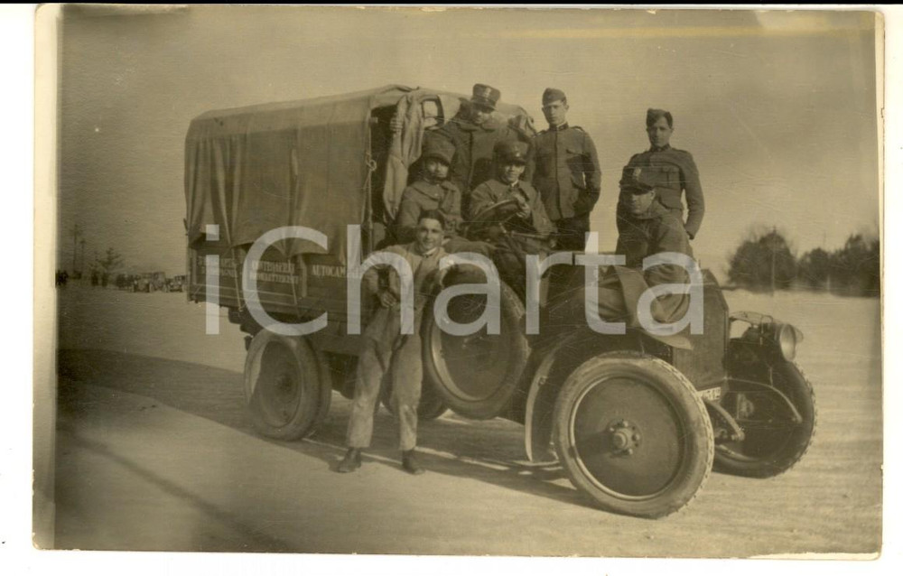 Fotografia d epoca originale 1931 ITALIA REGIO ESERCITO Soldati 5° Reggimento Artiglieria da Campagna Foto 1