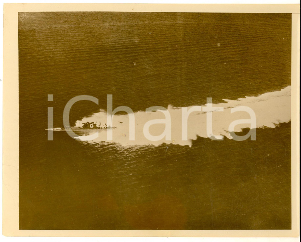 Fotografia d epoca originale 1939 MANILA New Mosquito Fleet patrol boat for Philippines defense Photo 1