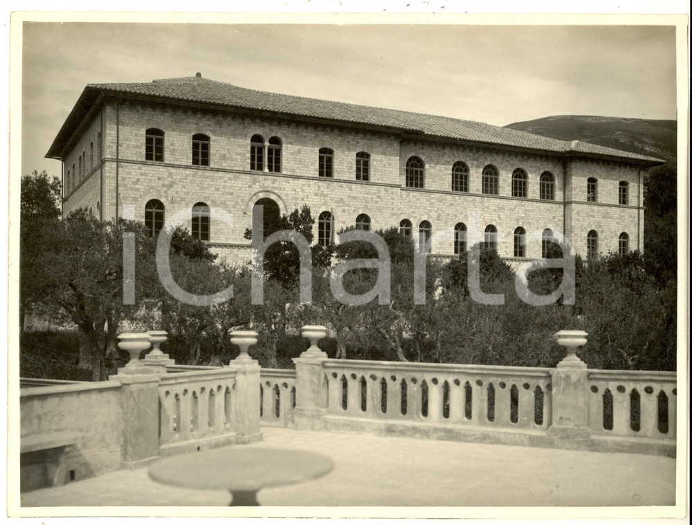 1930 ca ASSISI Veduta laterale del nuovo Convitto "Principe di Napoli" - Foto