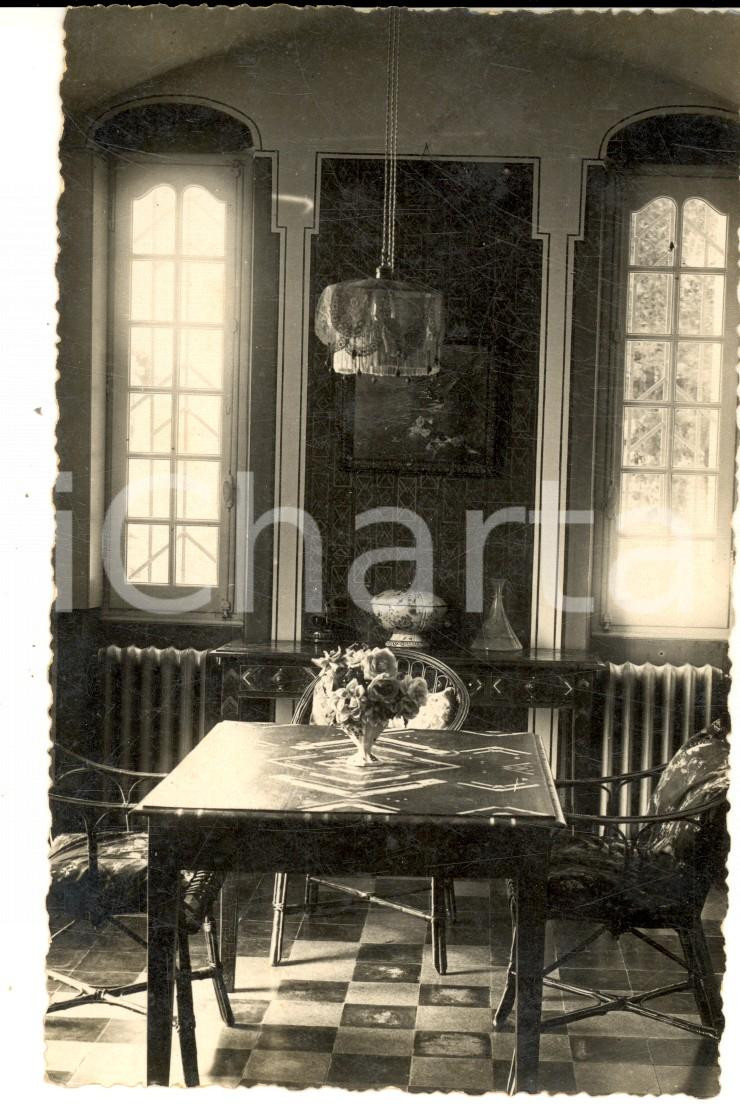 Fotografia d epoca originale 1930 ca ENGLAND INTERIOR ARCHITECTURE  Traditional living room Photo post card 1