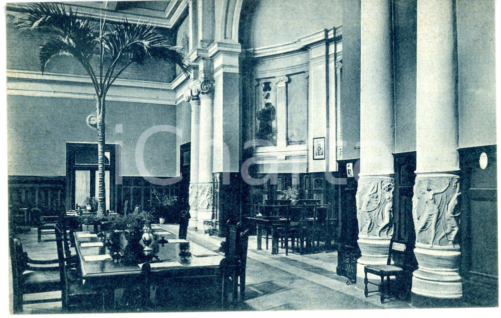 Cartolina originale da collezione 1942 FIUGGI FONTE FR Fonte vecchia  Sala di scrittura Cartolina VINTAGE  FP 1