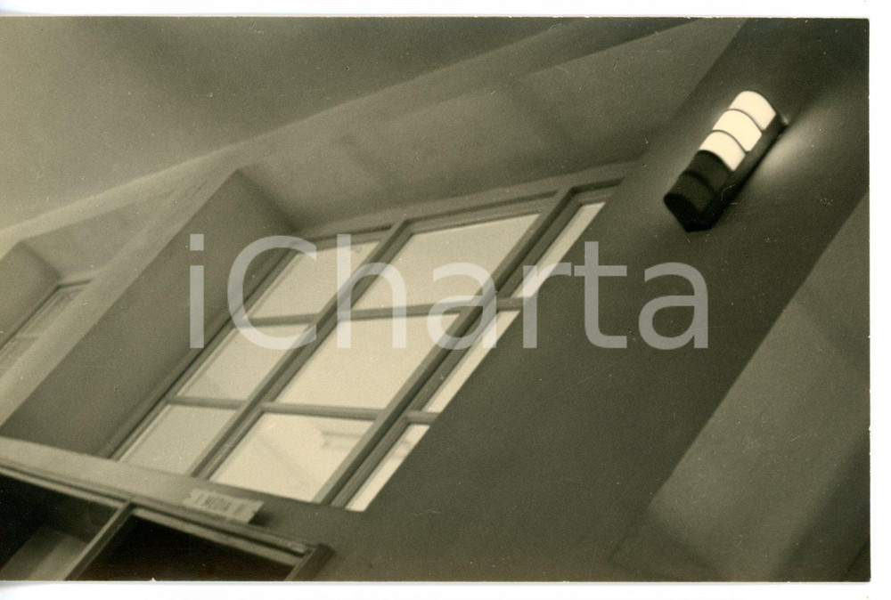 Fotografia d epoca originale 1951 MILANO Istituto Leone XIII  Dettaglio dell interno Foto ARTISTICA  FP 1