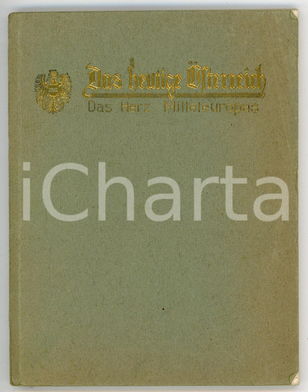 Libro, pubblicazione d epoca 1930 Das heutige Osterreich / Das Herz Mitteleuropas Pubblicazione ILLUSTRATA 1