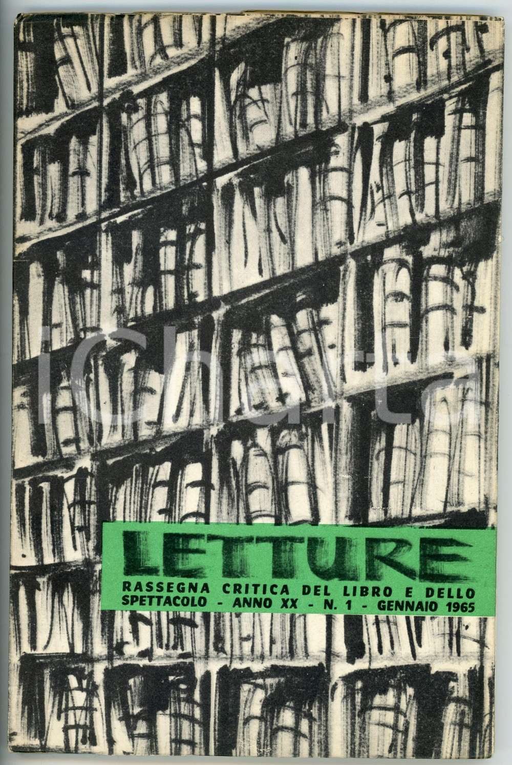 Libro, pubblicazione d epoca 1965 LETTURE Mario SOLDATI / Le due cittÃ   Rivista anno XX NÂ° 1 85 pp. 1