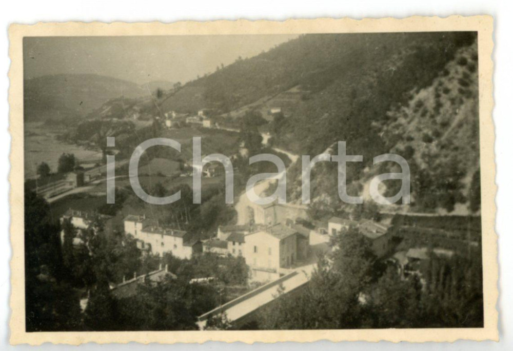 Fotografia d epoca originale 1948 BIANA PC Veduta panoramica Fotografia VINTAGE 9x6 cm 1