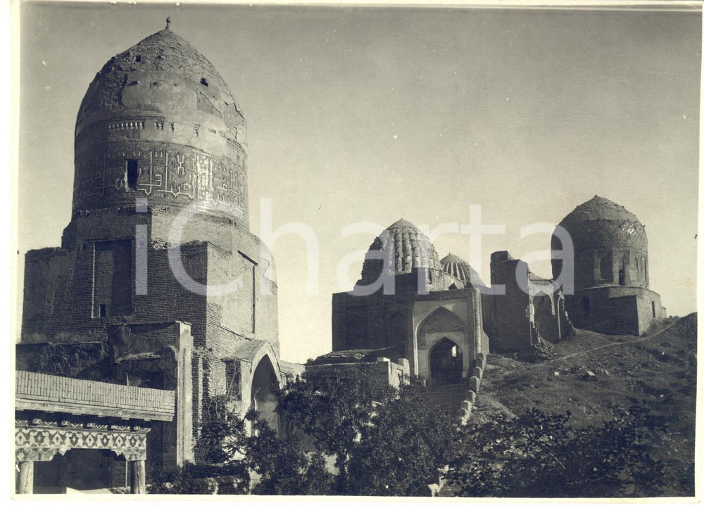 1934 SAMARCANDA (UZBEKISTAN) Necropoli di SHAH-I-ZINDA (2) Foto 17x11 cm