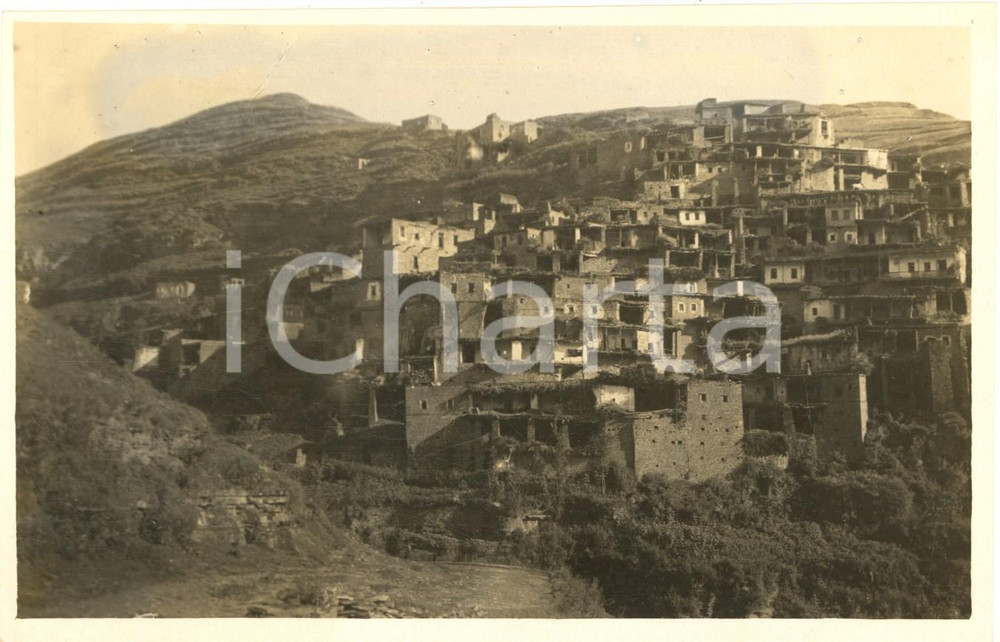 Fotografia d epoca originale 1932 DAGHESTAN URSS Veduta del villaggio di KUBACHI  Foto 17x11 cm 1
