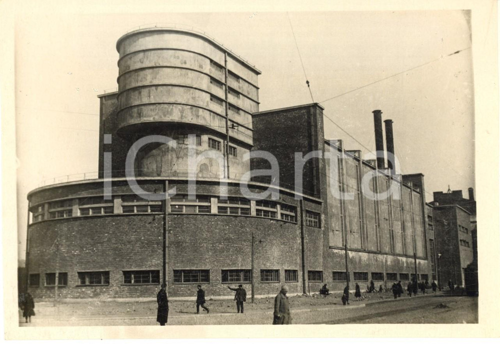 1930 SAN PIETROBURGO (URSS) La centrale elettrica "Bandiera rossa" - Foto 16x11 cm
