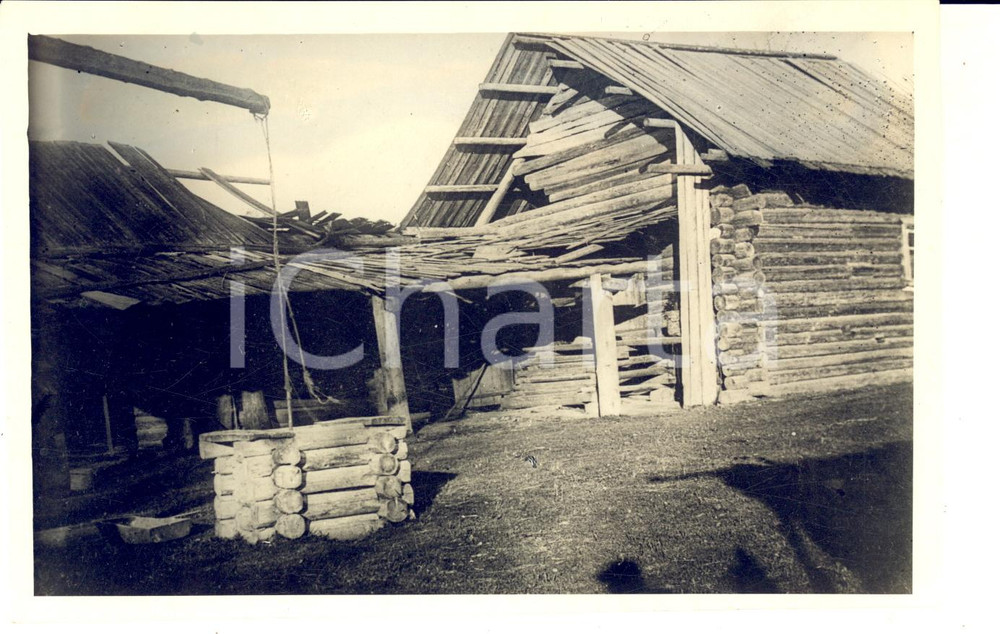 1930 ca VETLUZHSKY / Nizhny Novgorod Oblast - Capanna tradizionale *Foto 17x11
