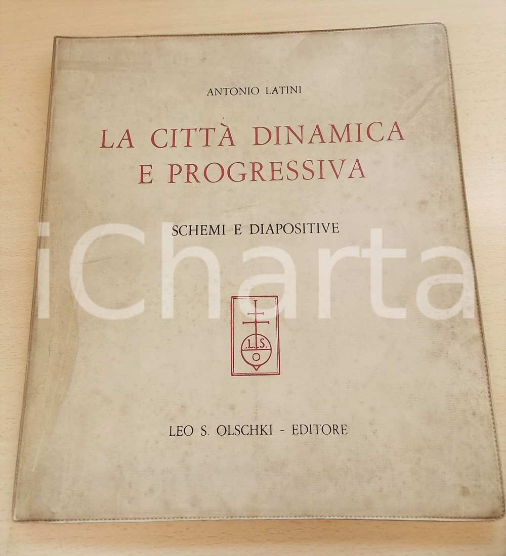 Libro, pubblicazione d epoca 1964 Antonio LATINI La cittÃ  dinamica e progressiva  SOLO SCHEMI E DIAPOSITIVE 1