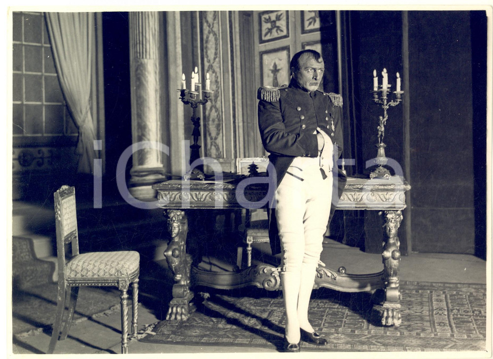 Fotografia d epoca originale 1932 ROMA TEATRO Campo di Maggio  Corrado RACCA nel ruolo di Napoleone 7 1