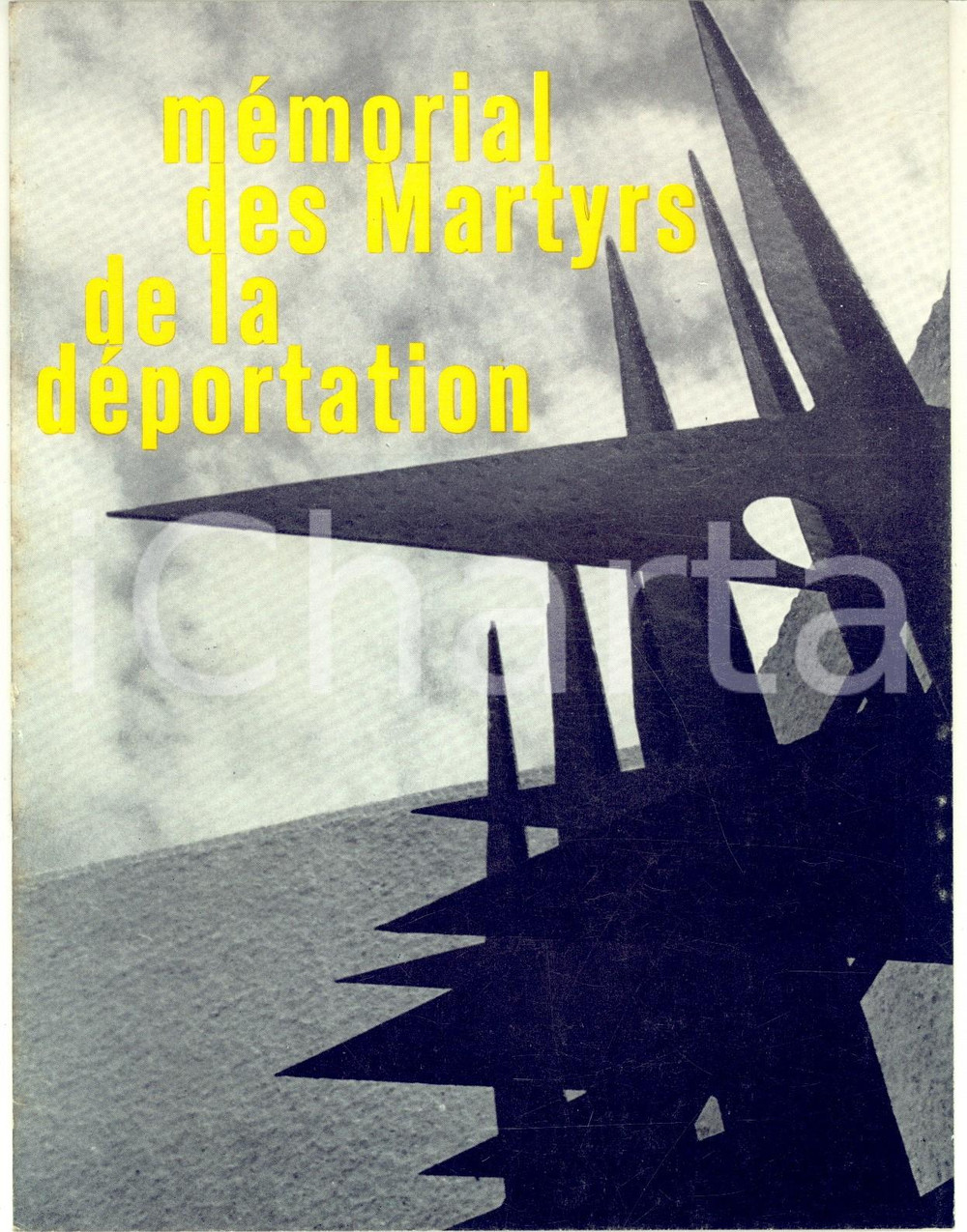 1965 ca PARIS MÃ©morial des Martyrs de la DÃ©portation - Brochure ILLUSTREE 12 p. Pubblicazione illustrata b/n.FORMATO: 16x20 cmPAGINE: 12CONDIZIONI: G    originale e autentica 1