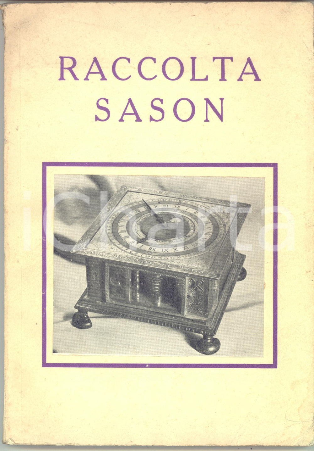 Libro, pubblicazione d epoca 1962 ROMA Galleria GIACOMINI F. Catalogo asta beni N. D. Germana SASON  64 pp. 1
