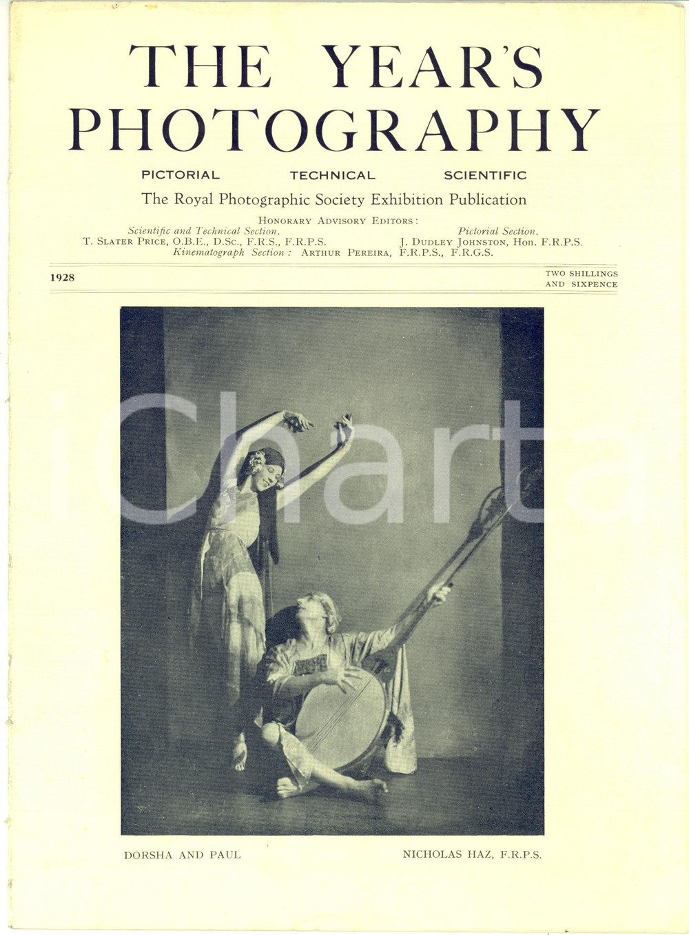 Giornale, rivista storica 1928 THE YEAR S PHOTOGRAPHY Pictorial Technical Scientific ILLUSTRATED 16 p. 1
