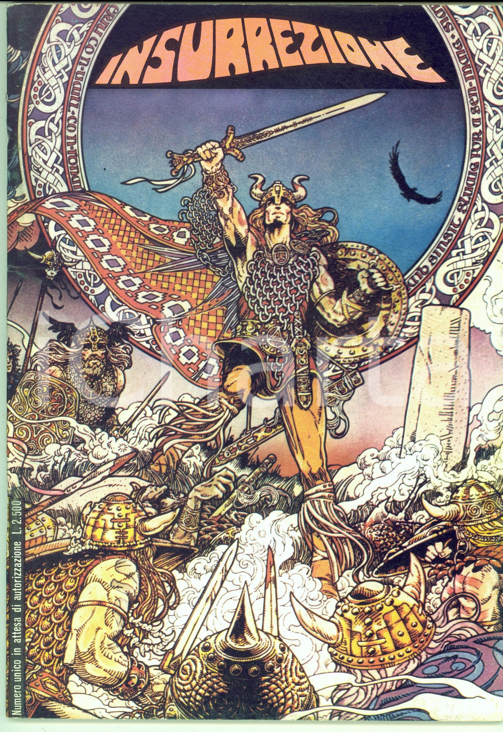 Giornale, rivista storica 1980 INSURREZIONE Nichilismo o rivoluzione Numero unico ILLUSTRATO RARO 1