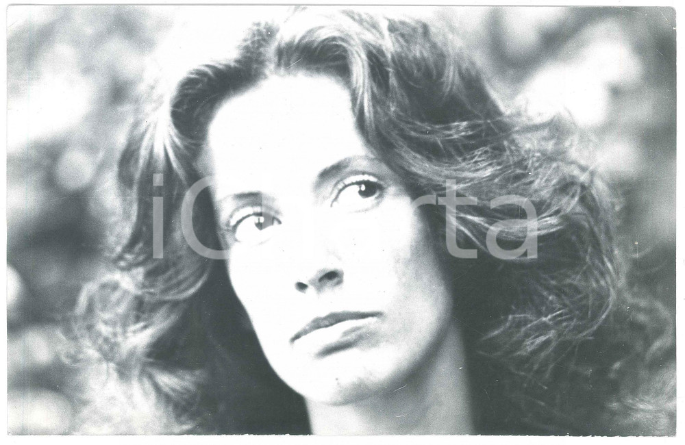 Fotografia d epoca originale 1980 ca ITALIA TEATRO Attrice Valeria D OBICI  Ritratto  Foto 24x15 cm 1