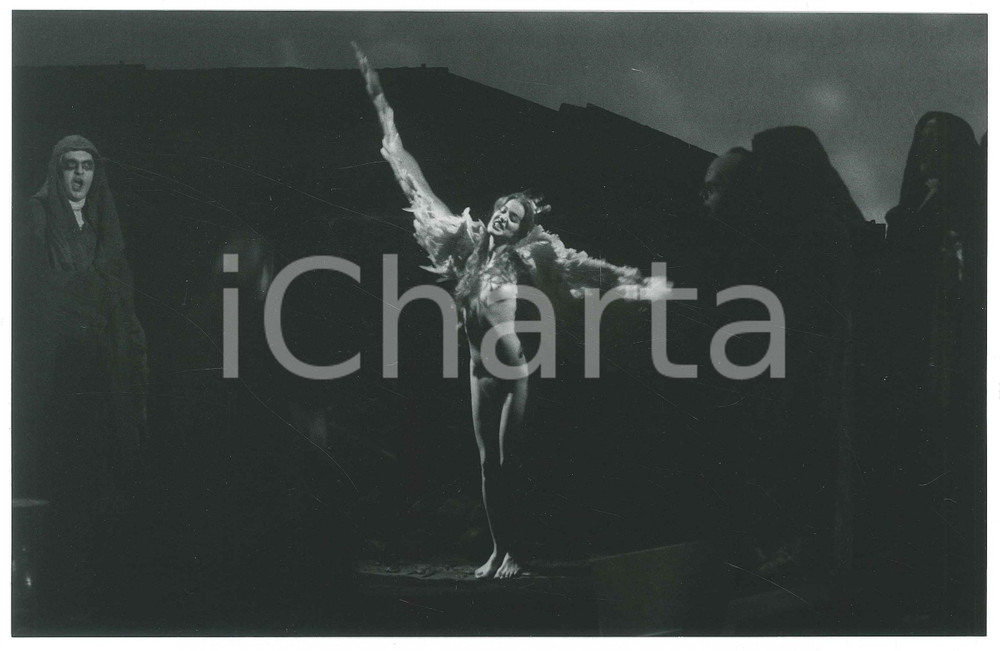 Fotografia d epoca originale 1980 ca BOLOGNA Teatro Comunale  Spettacolo  Foto di scena 1 23x14 cm 1