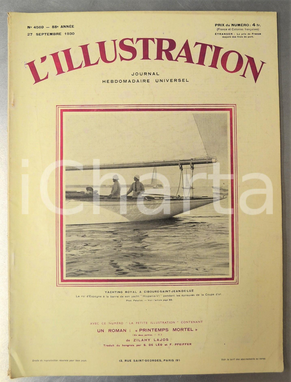 Giornale, rivista storica 1930 L ILLUSTRATION Coup d Etat en Argentine  Météo pour ParisNew York aérien 1