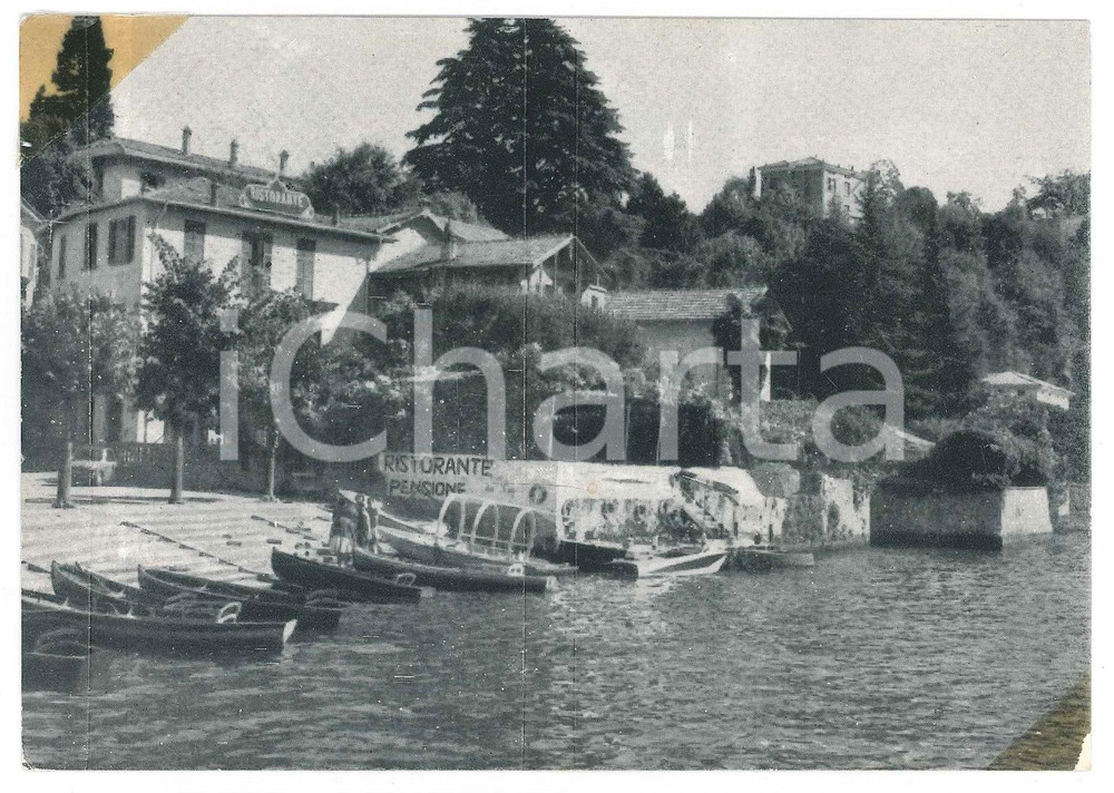 Cartolina originale da collezione 1961 TREMEZZINA  CAMPO Albergo Ristorante Da Pino  Lago di Como  Cartolina 1