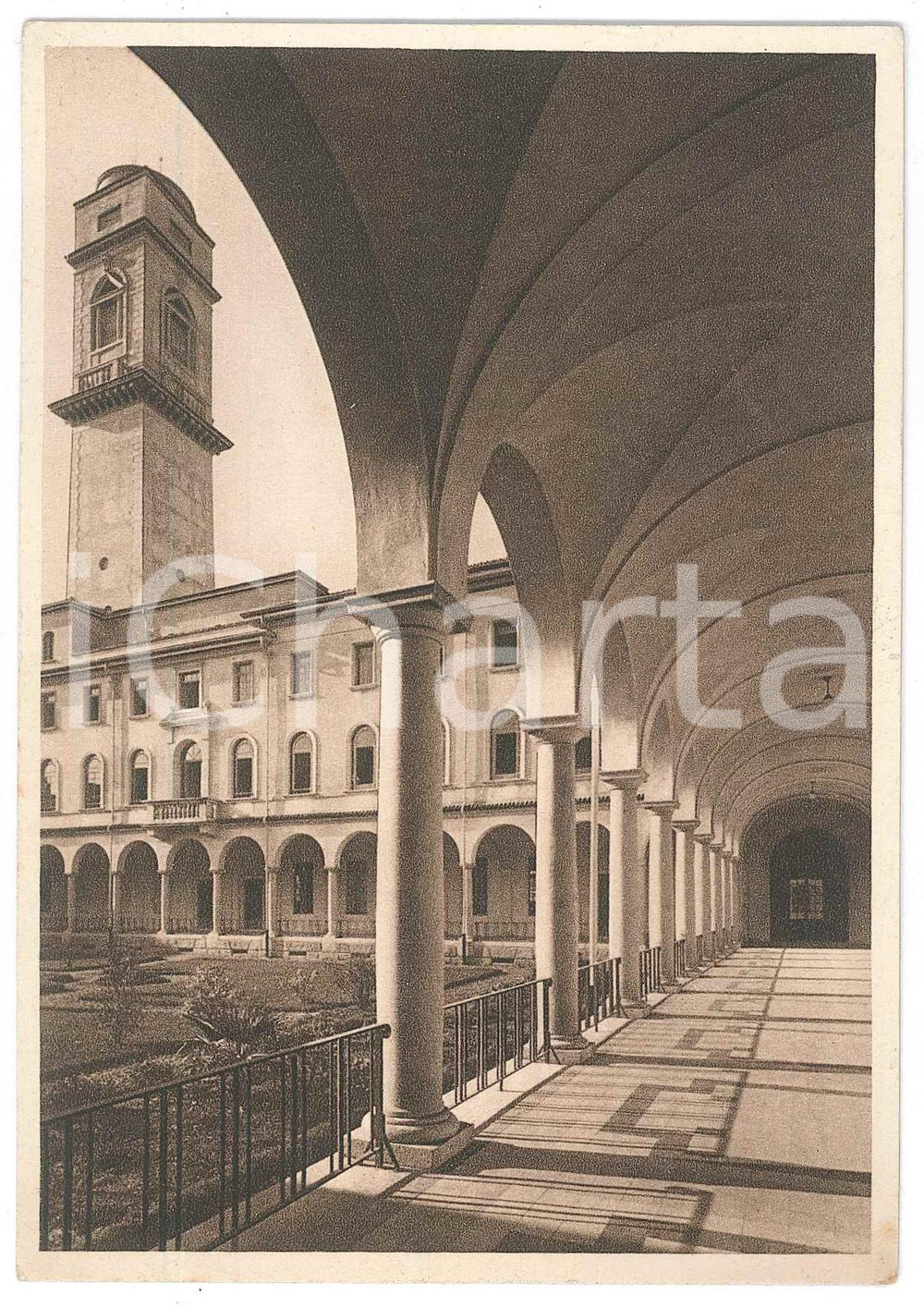 Cartolina originale da collezione 1957 VENEGONO INFERIORE Seminario Arcivescovile di Milano  Cartolina FG VG 1