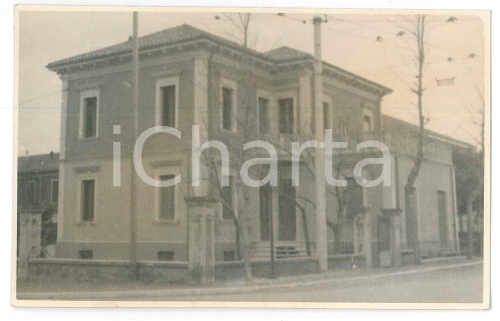 Fotografia d epoca originale 1940 ca RICCIONE Veduta con villa  Fotografia 13x8 cm 1