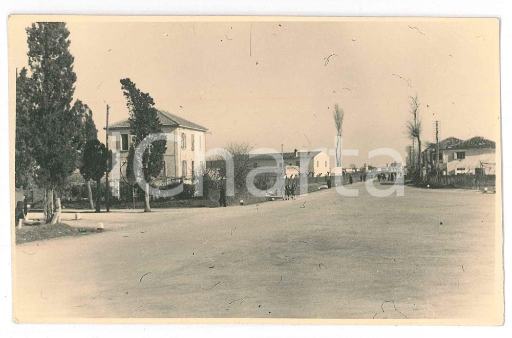 Fotografia d epoca originale 1940 ca RICCIONE ALTO Veduta della cittÃ   Fotografia 13x8 cm 1