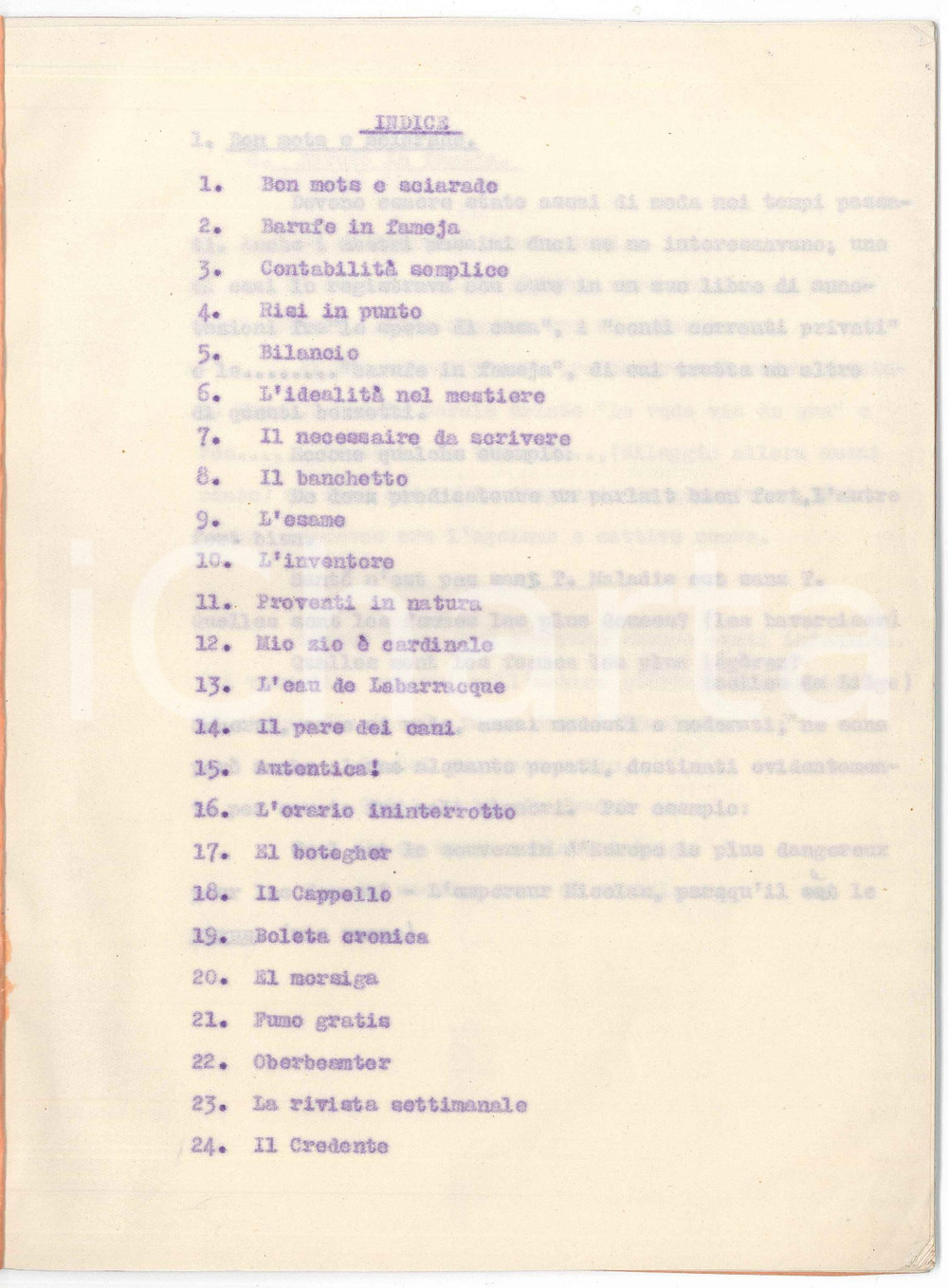 Documento originale, autentico 1940 ca TRIESTE Riunione Adriatica SicurtÃ   Memoriale dattiloscritto 27 pp. 1