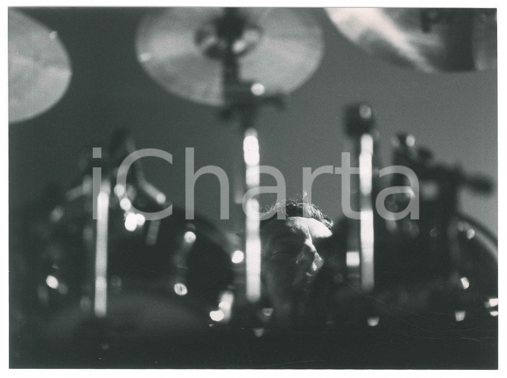 Fotografia d epoca originale 1988 LONDON WEMBLEY Concerto PINK FLOYD  Nick MASON Foto 1