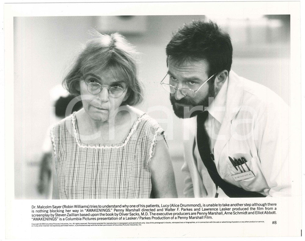 Fotografia d epoca originale 1990 CINEMA Film Awakenings  Alice DRUMMOND Robin WILLIAMS  Foto 1