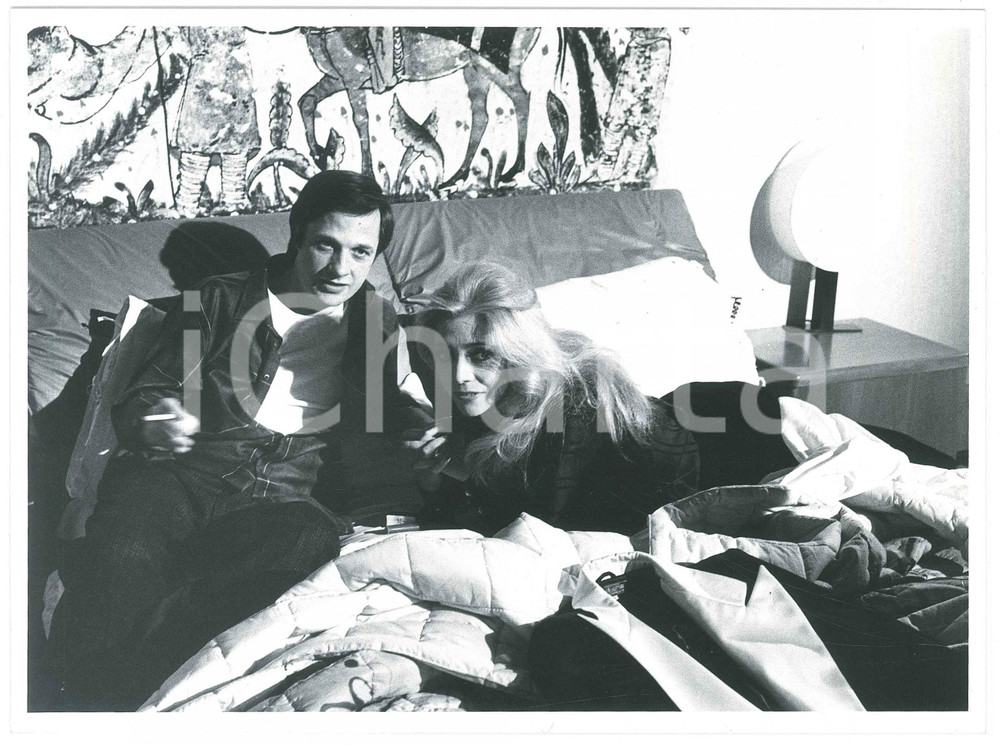 Fotografia d epoca originale 1986 RAI CINEMA Atelier  Lino CAPOLICCHIO Mara VENIER   Foto 1