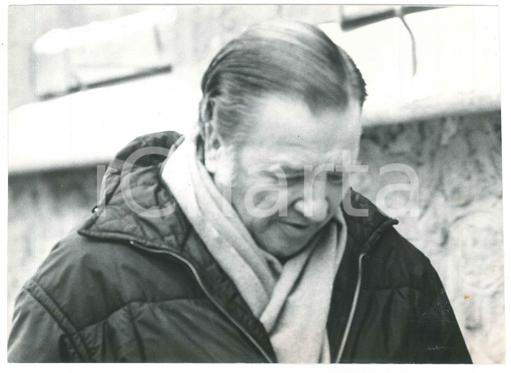 Fotografia d epoca originale 1971 SAINTMORITZ SWITZERLAND Henry FORD II  Portrait Photo 1