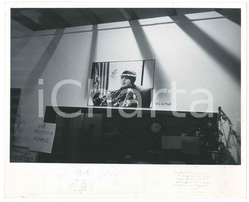 1970 ca USA Caroline KENNEDY- Exhibition of photographs - Photo 25x20 cm