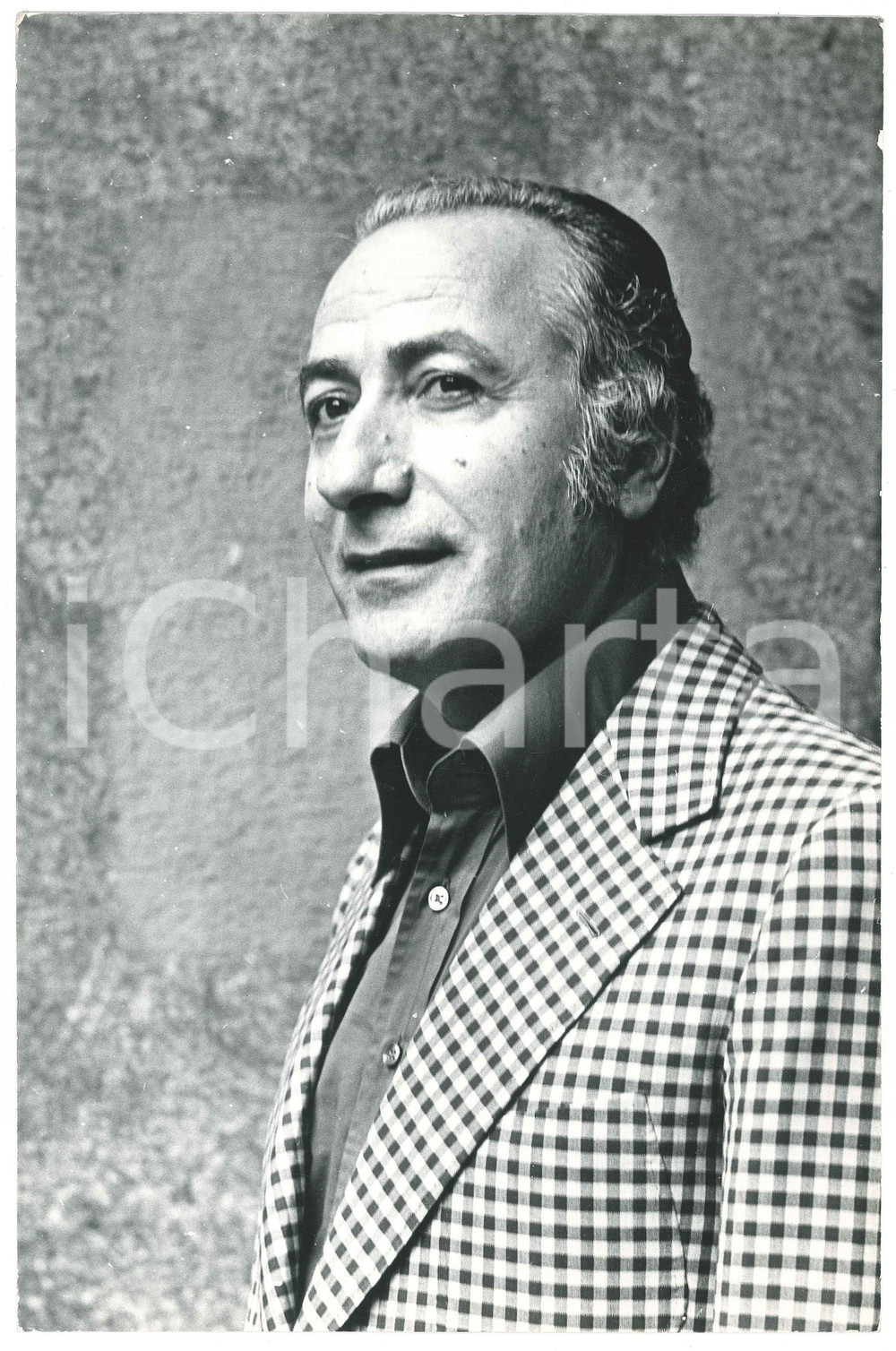 Fotografia d epoca originale 1973 MILANO Flautista Severino GAZZELLONI  Ritratto 2 Foto 20x30 cm 1