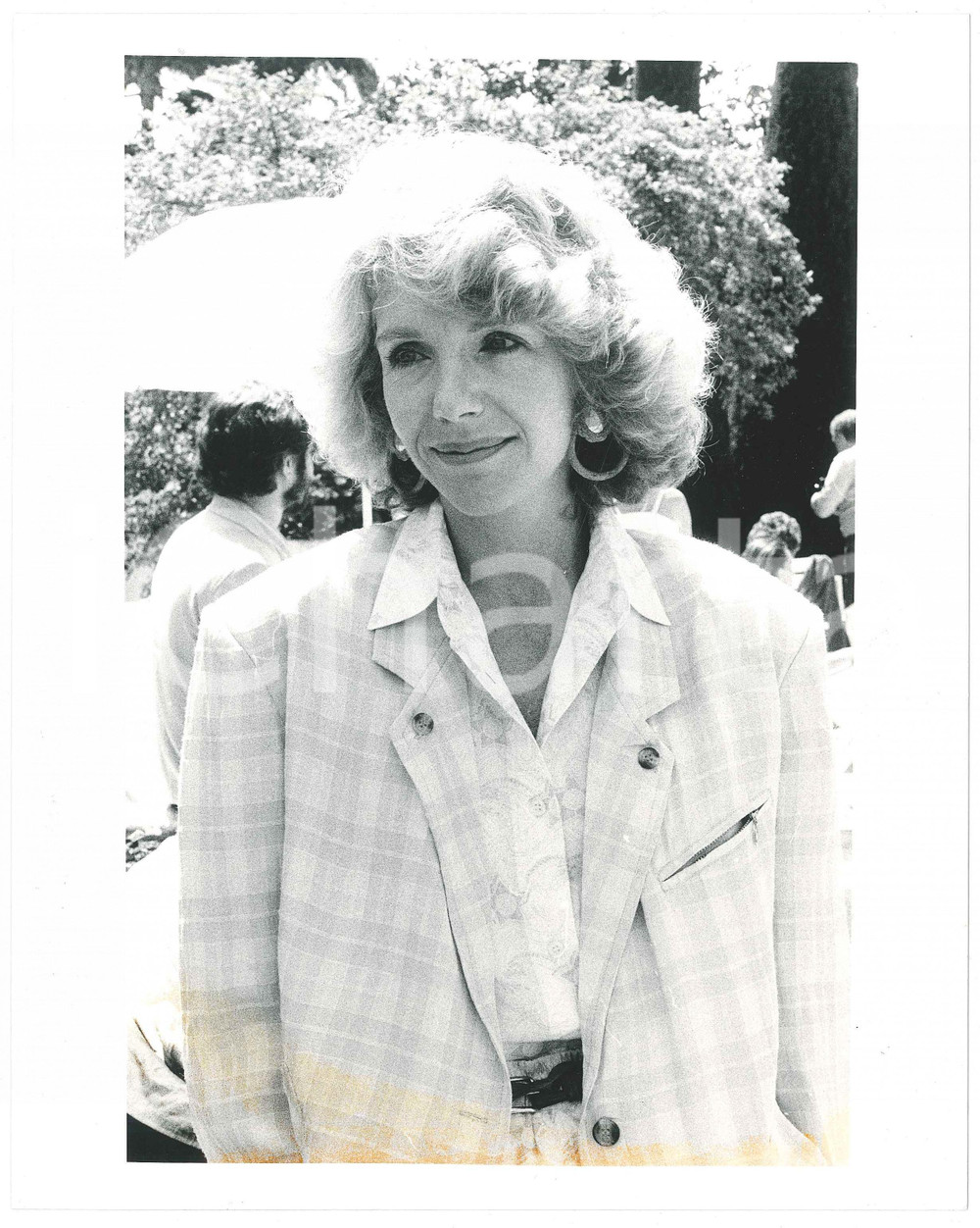 Fotografia d epoca originale 1985 ca CINEMA Jill CLAYBURGH Ritratto dell attrice  Foto 24x18 cm 1 1