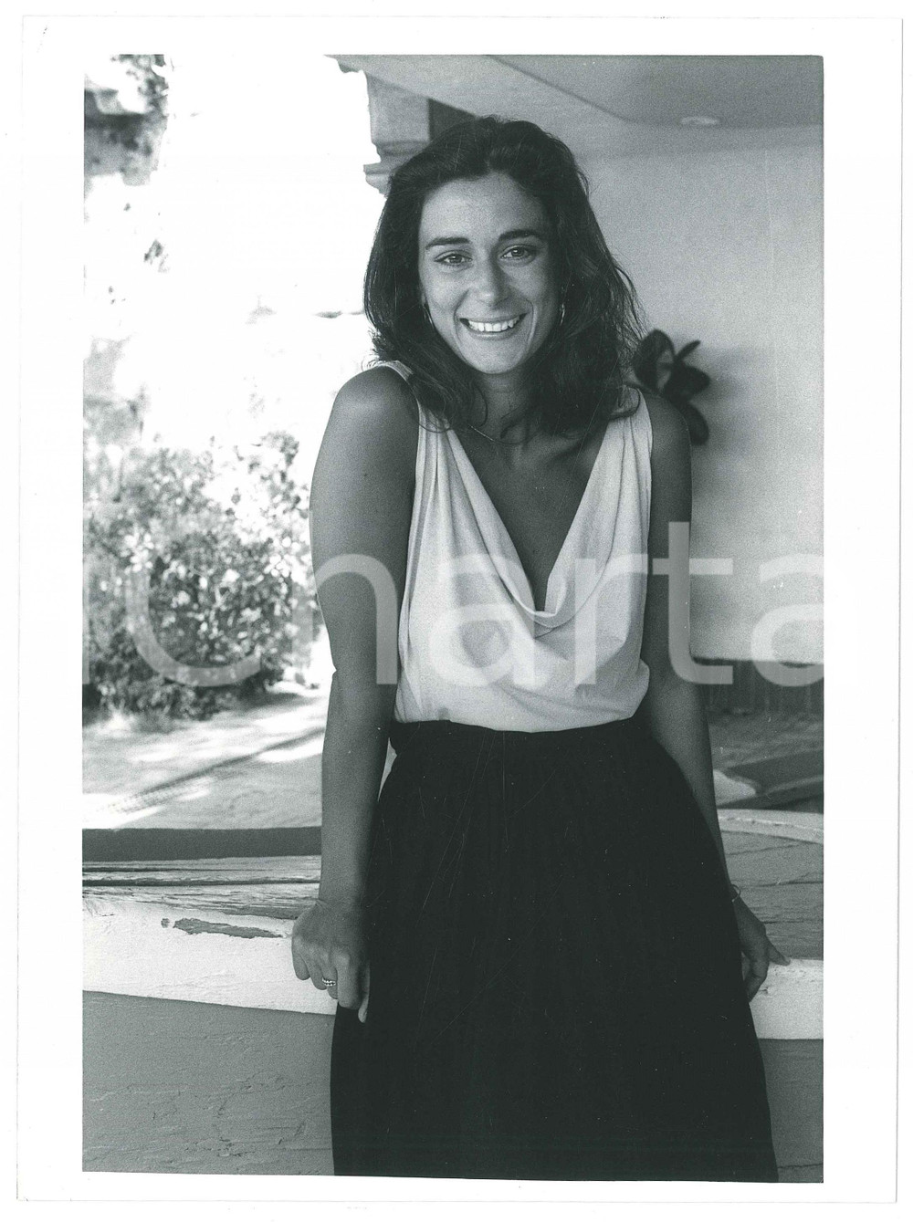 1986 VENEZIA Mostra del CINEMA - Enrica Maria MODUGNO - Ritratto (3) Foto