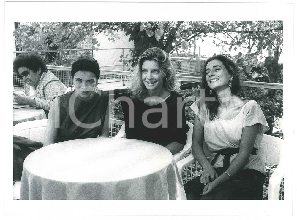 Fotografia d epoca originale 1986 VENEZIA CINEMA  Teresa Ann SAVOY Margherita BUY Enrica Maria MODUGNO 1 1
