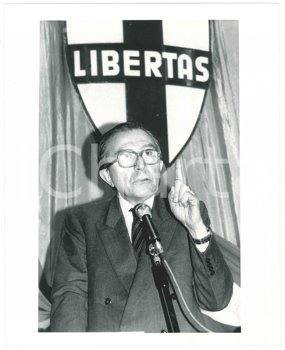 1985 ca POLITICA - DEMOCRAZIA CRISTIANA - Giulio ANDREOTTI (5) Foto 18x24 cm