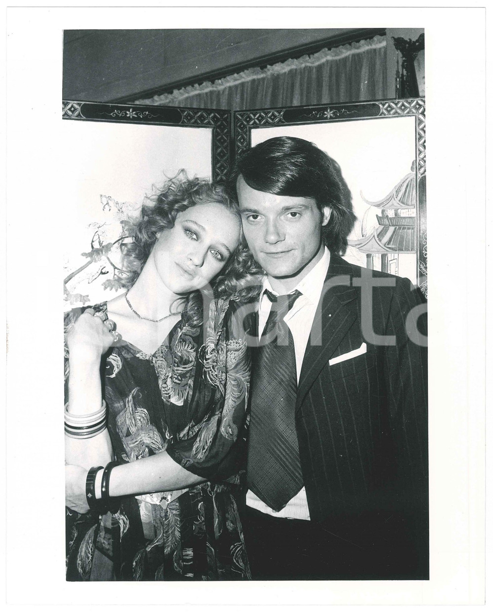 Materiale cinematografico d’epoca 1987 CINEMA LO SCIALO Massimo RANIERI Eleonora GIORGI Foto 20x25 1 1