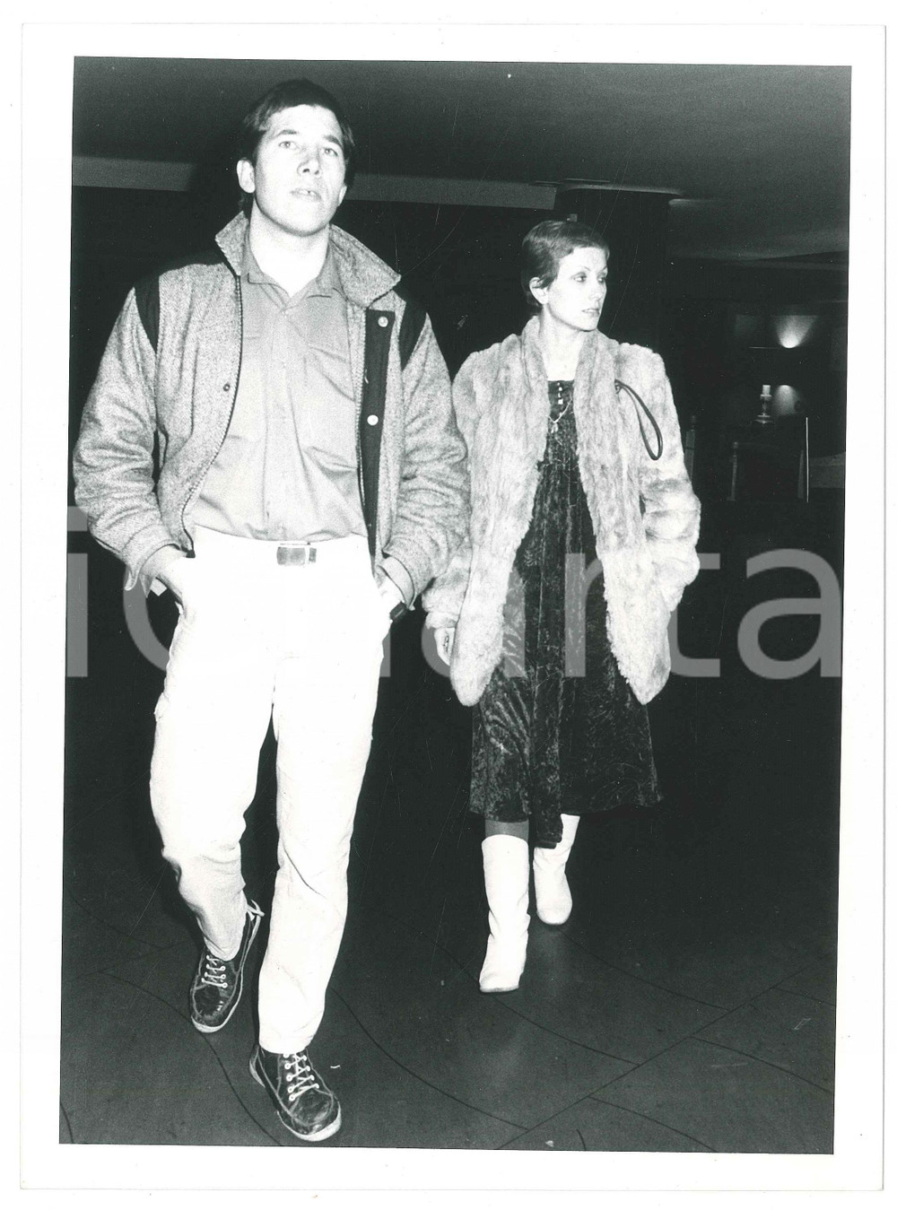 Fotografia d epoca originale 1985 UK Geoffrey and Kim COTTON Britainâ€™s first surrogate mum  Photo 24x18 1 1