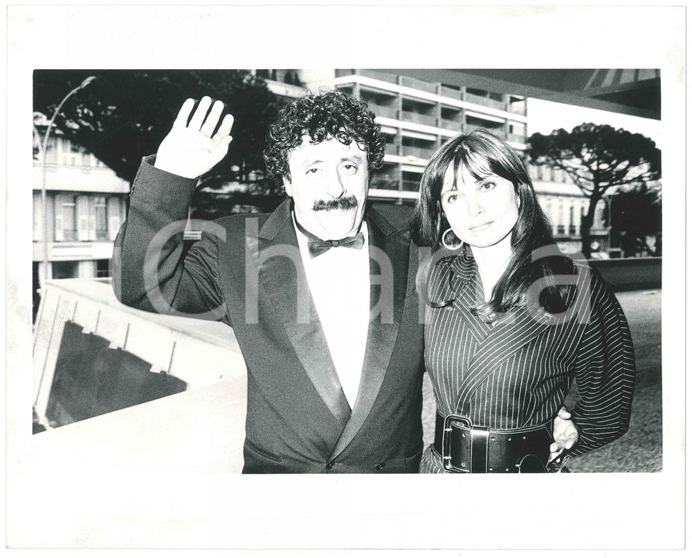 1985 ca ITALIA - TEATRO Memè PERLINI Cristiana BORGHI Foto 25x20 cm (1)